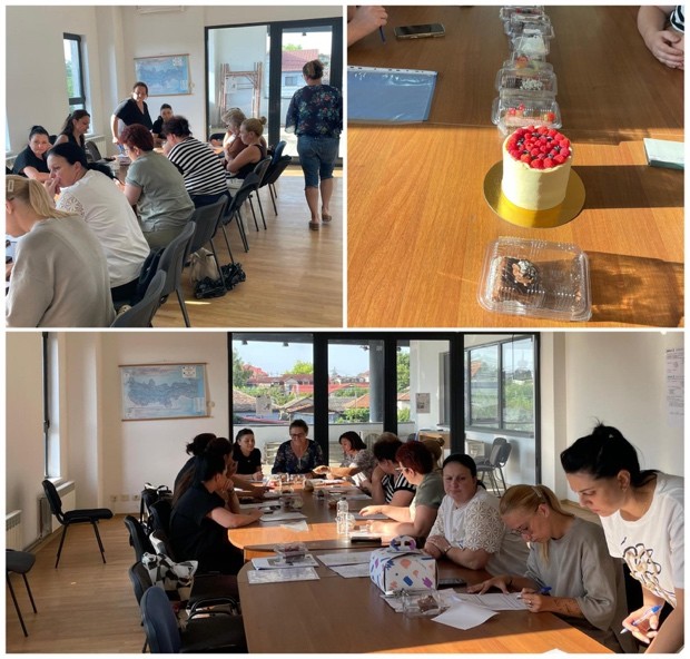 BUCURIA REUȘITEI: 28 DE ABSOLVENȚI AI CURSULUI DECORATOR PRODUSE COFETĂRIE ÎN CADRUL PROIECTULUI CLIPA