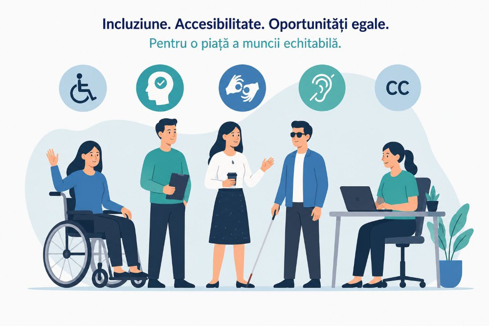 Accesibilitatea pentru persoanele cu dizabilități: un principiu esențial pentru o piață a muncii incluzivă